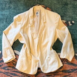 Anne Klein Cream Blazer